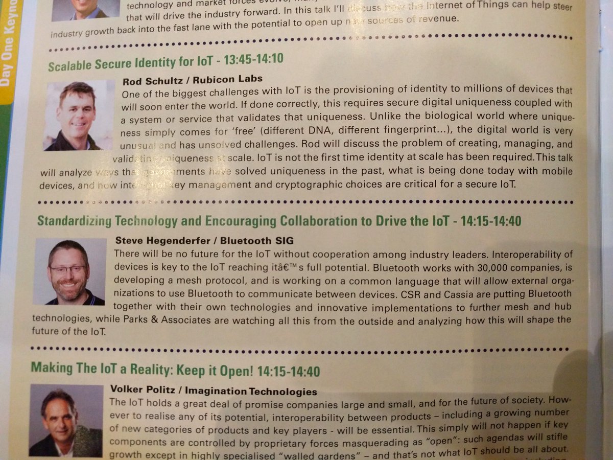 BluetoothSIG's tweet image. Today @hegenderfer will be presenting at @iotdevcon! See his session on the #IoT and standardizing tech. #iotdevcon
