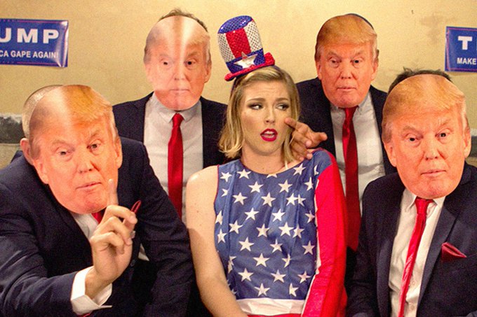 A #DonaldTrump gang bang porn parody is here to #makeamericagapeagain https://t.co/ijWzHKNmvK @vocativ