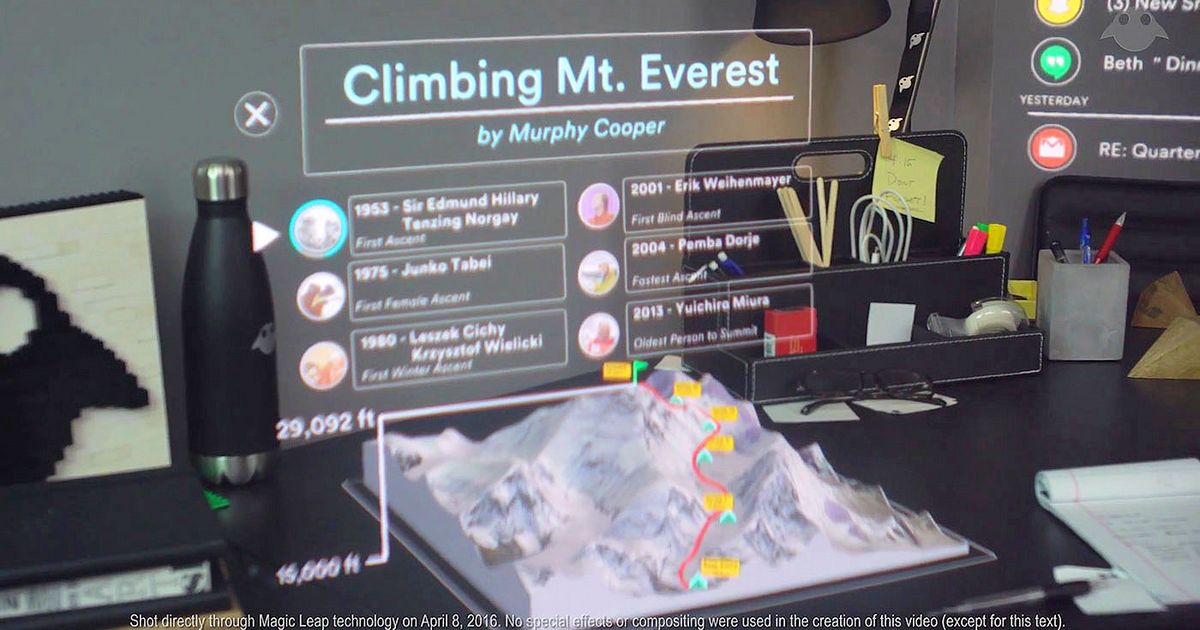 engadget's tweet photo. Magic Leap partners with messaging startup Twilio https://t.co/B5JGUzEoq0 https://t.co/QJKYHdBqZC