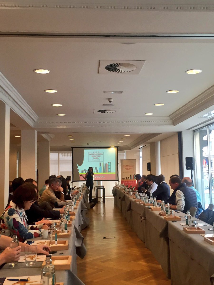 endeavor_global's tweet photo. Excited to kick off the 64th #EndeavorISP today in #Madrid with orientations for staff, entrepreneurs and panelists! https://t.co/XQLje0Ieox