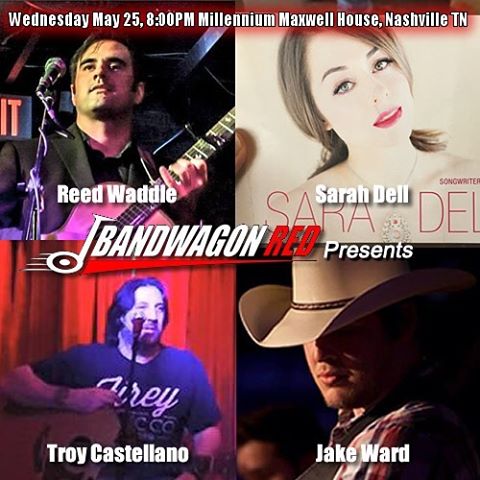 BandwagonRed's tweet image. Come check out @BandwagonRed and friends tonight at the Millennium Maxwell House at 8:00 pm! #Nashville #songwriting