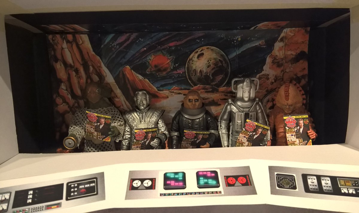 FriendsUnitedUK's tweet photo. Please to announce @DWMtweets 500 has arrived from Mars. Available from Exhibition Shop from 10am tomorrow #DWM500 https://t.co/gt9LmOQhZ8