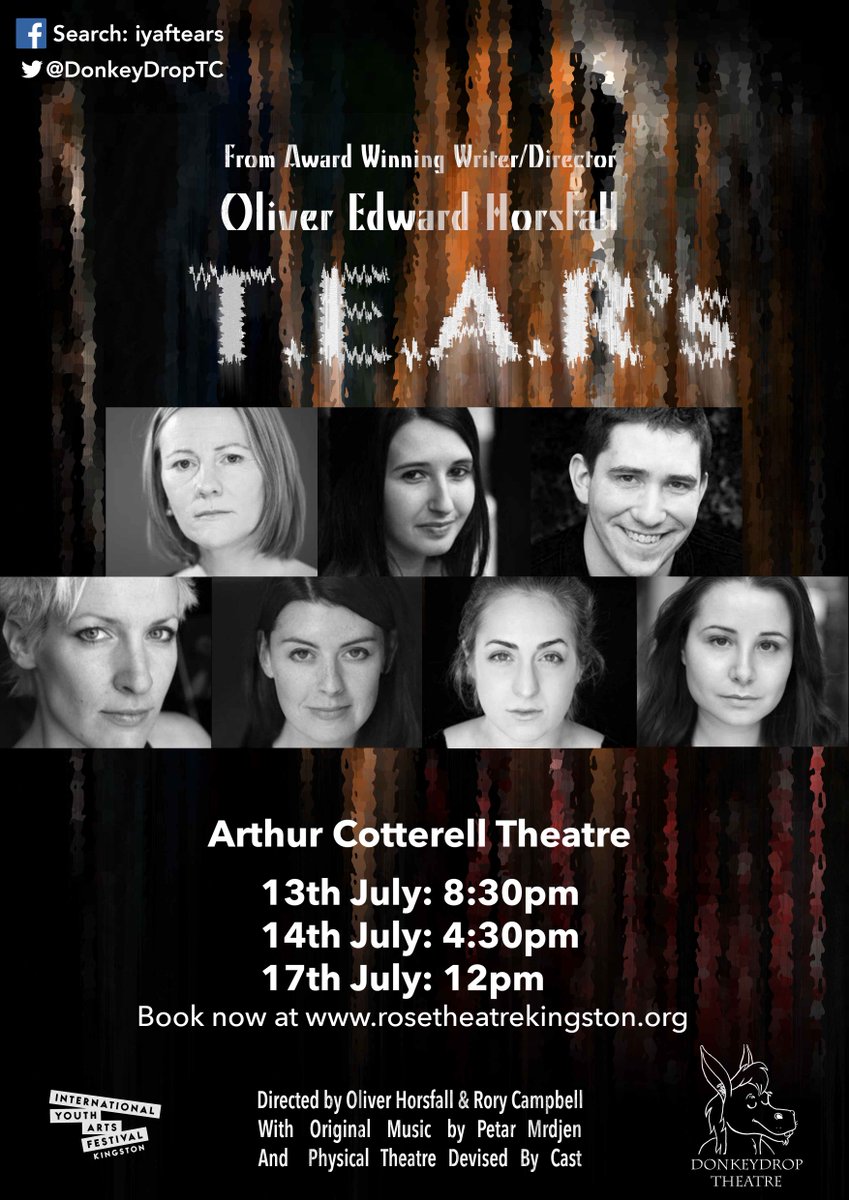 DonkeyDropTC's tweet photo. RT:  @IYAF @TheStage @Rosetheatre @KingstonArts @visit_kingston @EventsKingston #theatre2016 #IYAF #retweet https://t.co/8GWwJxNYJb