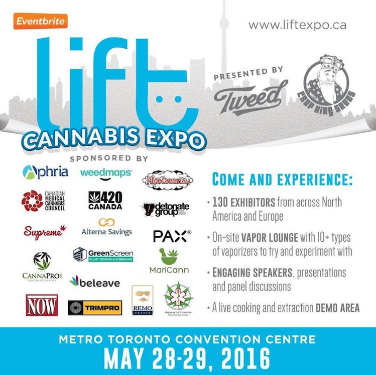 _dopechef's tweet photo. LIFT Cannabis Expo this weekend May 28th-29th at Metro Toronto Convention Centre https://t.co/2r7fD7mr67 https://t.co/06P4lyU6T1