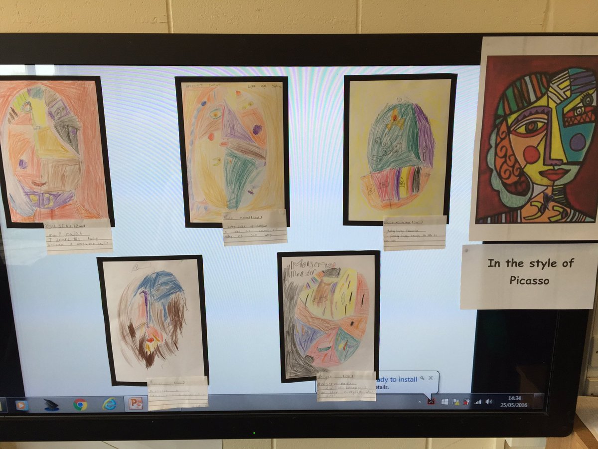 ColeridgeP4C's tweet photo. The art produced today has been great but the depth of the discussion around what art is has been spectacular! https://t.co/xJ7EVaQFcz