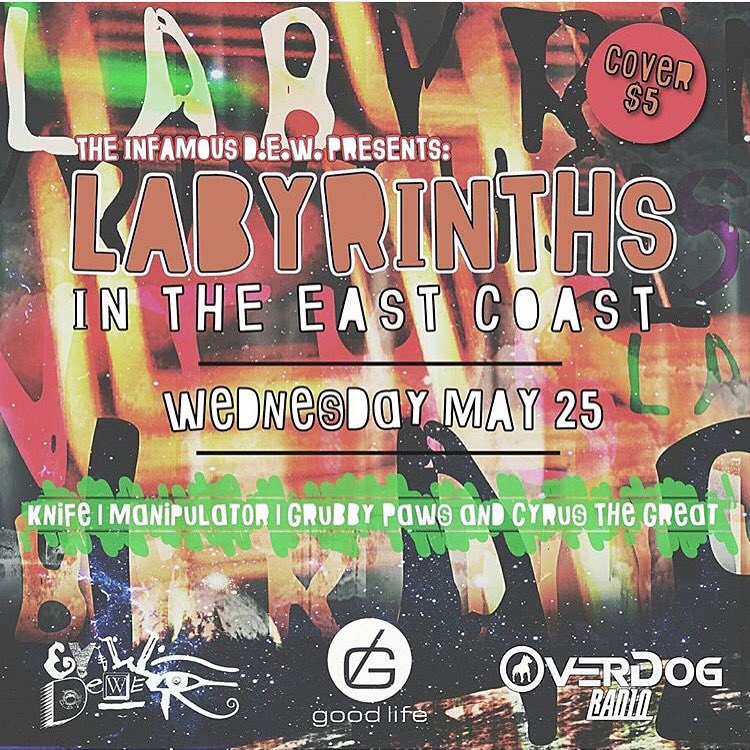 TONIGHT! 'Labyrinths in the East Coast' release party! #bostonhiphop #bostonproducers #bostonbeats #bostondjs