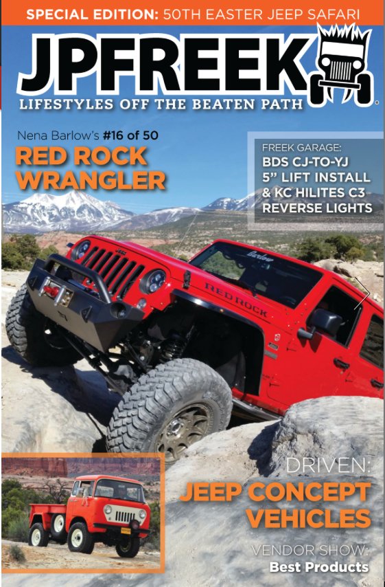 Axialrc's tweet photo. Check out #digitalissue of #JeepFreek magazine #NenaBarlow #JeepConcepts #Jeep #ejs2016 https://t.co/MxpuUvHItx https://t.co/g4qT2USn6K