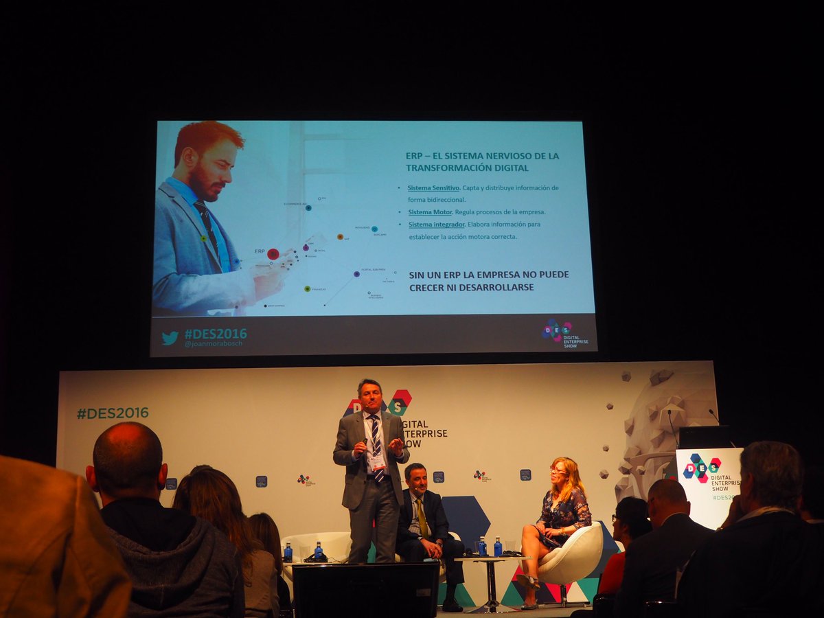 joanmorabosch's tweet image. Presentando #KRITERERP como sistema nervioso de la #transformaciondigital en #DES2016 @kritersoftware @repcamp