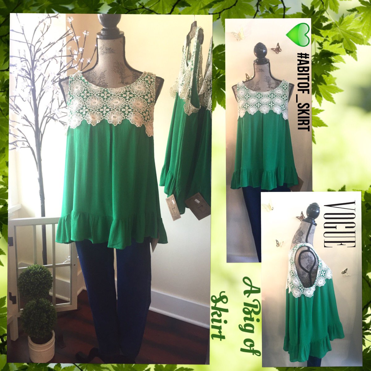 ABitOf_Skirt's tweet photo. 💚💗💚NEW INVENTORY💚🌸💚
#abitof_skirt 
38038 2nd st. Willoughby OH
586-56-SKIRT
#omg #love #yeashedid #fashion #dtw #cle https://t.co/OE3hsuaEdy