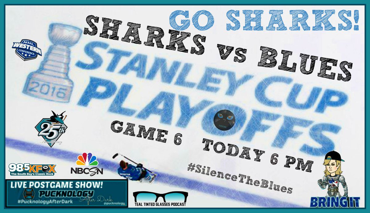 PitterTwaited's tweet image. BRING IT! #STLvsSJS Called on #KFOX by @DanRusanowsky&amp;amp; @BretHedican #SilenceTheBlues #StanleyCup LET'S GO #SJSharks