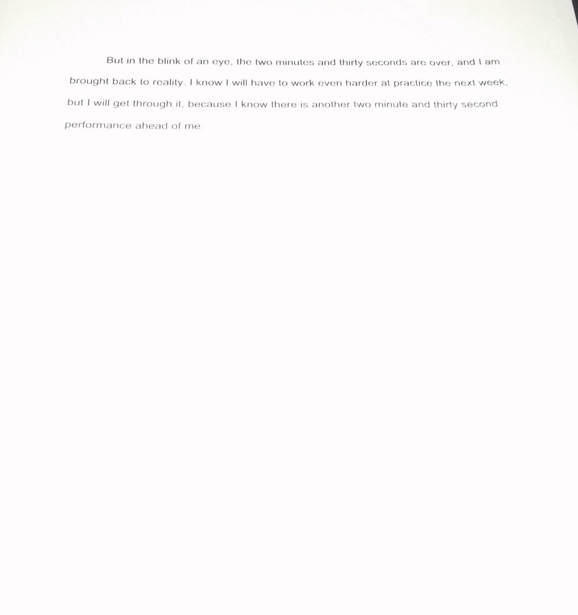 EastCheerUpdate's tweet photo. I had to write a short essay for school, and decided to relate it to cheer! What do you guys think? 🎀✨ https://t.co/ohqngKlFIO