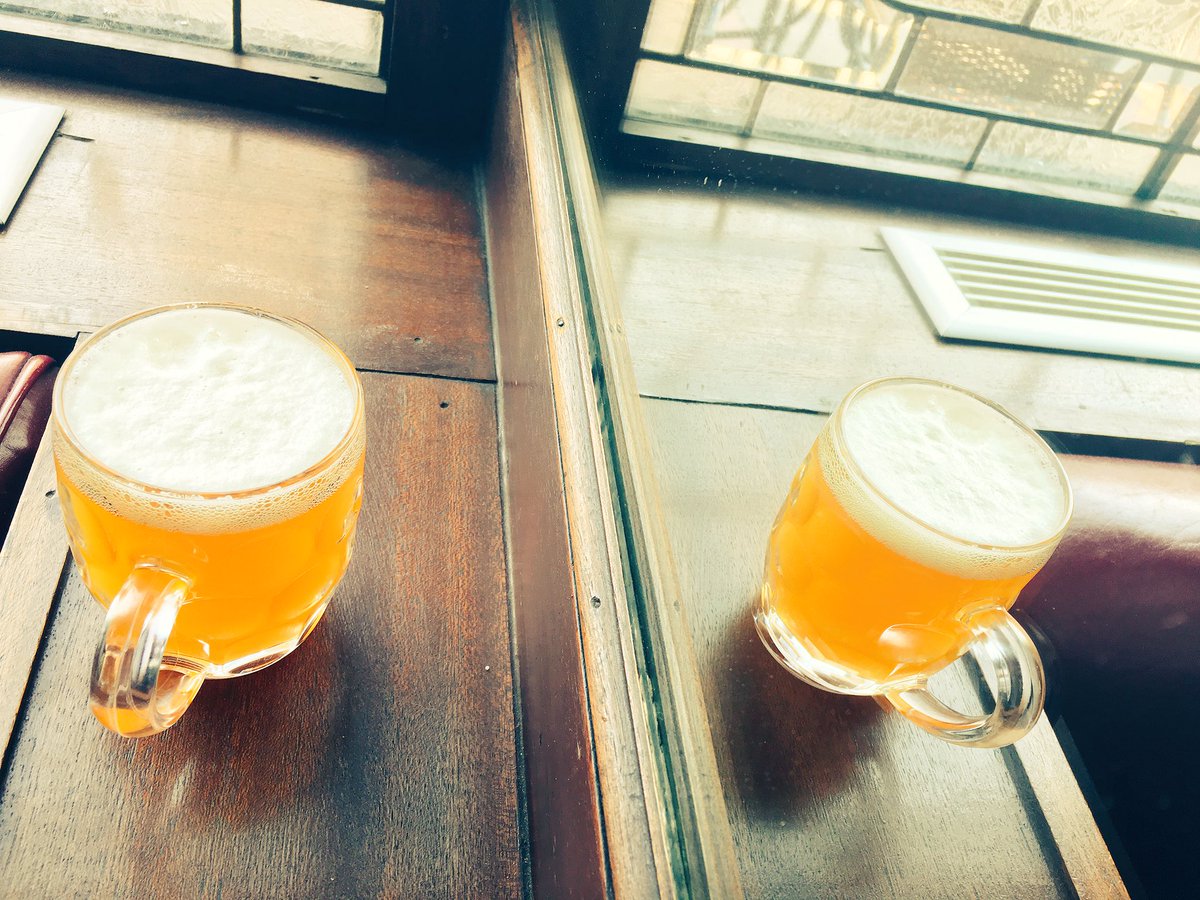 Mirror reflection of my <a href="/GrimmAles/">Grimm Artisanal Ales</a> Forcefield at <a href="/ClarksAleHouse/">Clark's Ale House</a>