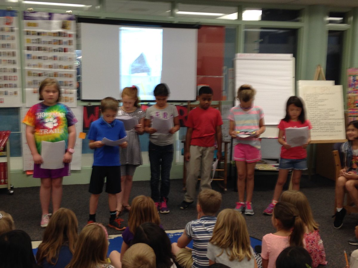 mbugg2's tweet photo. Four fantastic fractured fairy tale Reader's Theater performances!  Bravo 2nd graders! https://t.co/aJ7YP7wrUk