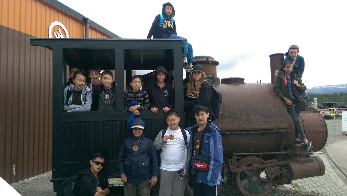 Ms_Mackowetsky's tweet photo. #yukontrip2016 Steele and Mulrooney trip to the transportation museum! https://t.co/qZKAZGFQ3Q
