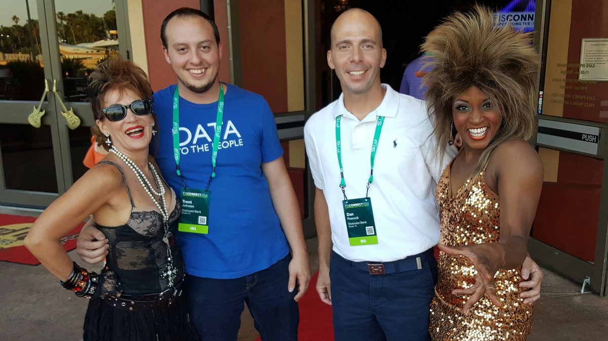 CaseyKope's tweet photo. @_TrentJohnson_ and Dan the Man rockin out #FISConnect #signatureevent #rockofages https://t.co/cySrLCd1Gp