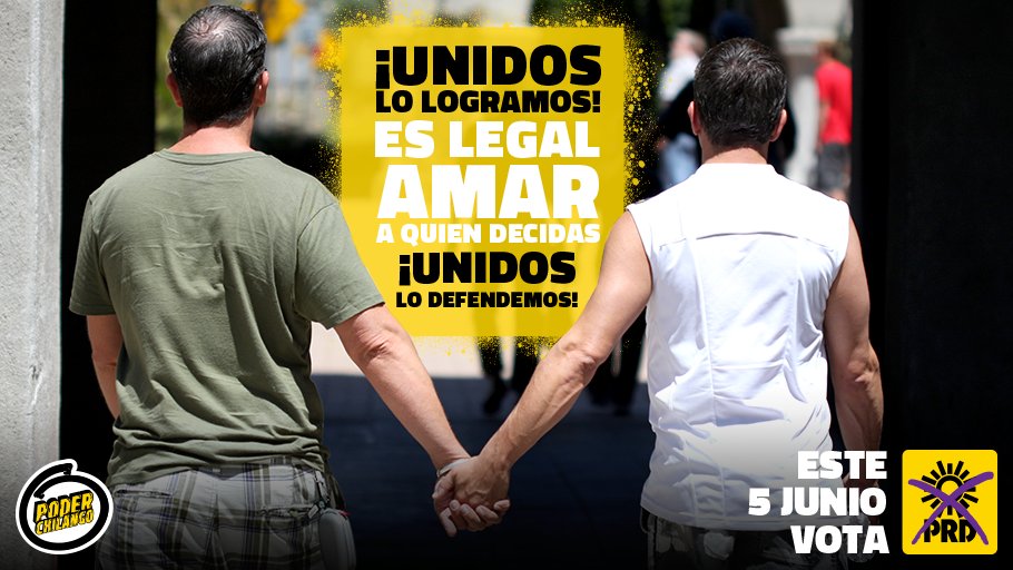 ClaudetteGalic2's tweet photo. Por un derecho a decidir libremente nuestra pareja usemos #ElpoderChilango y #VotemosPRD NI_TLH https://t.co/Z2N5DdNVRN