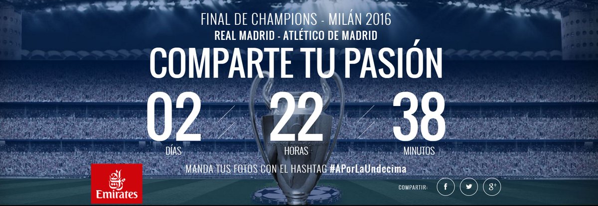 realmadrid's tweet photo. ¡#RMFans es hora de compartir vuestra pasión con el resto del mundo!

🆒 https://t.co/FwZL7q9KqI

#APorLaUndecima https://t.co/LR23guAJWf