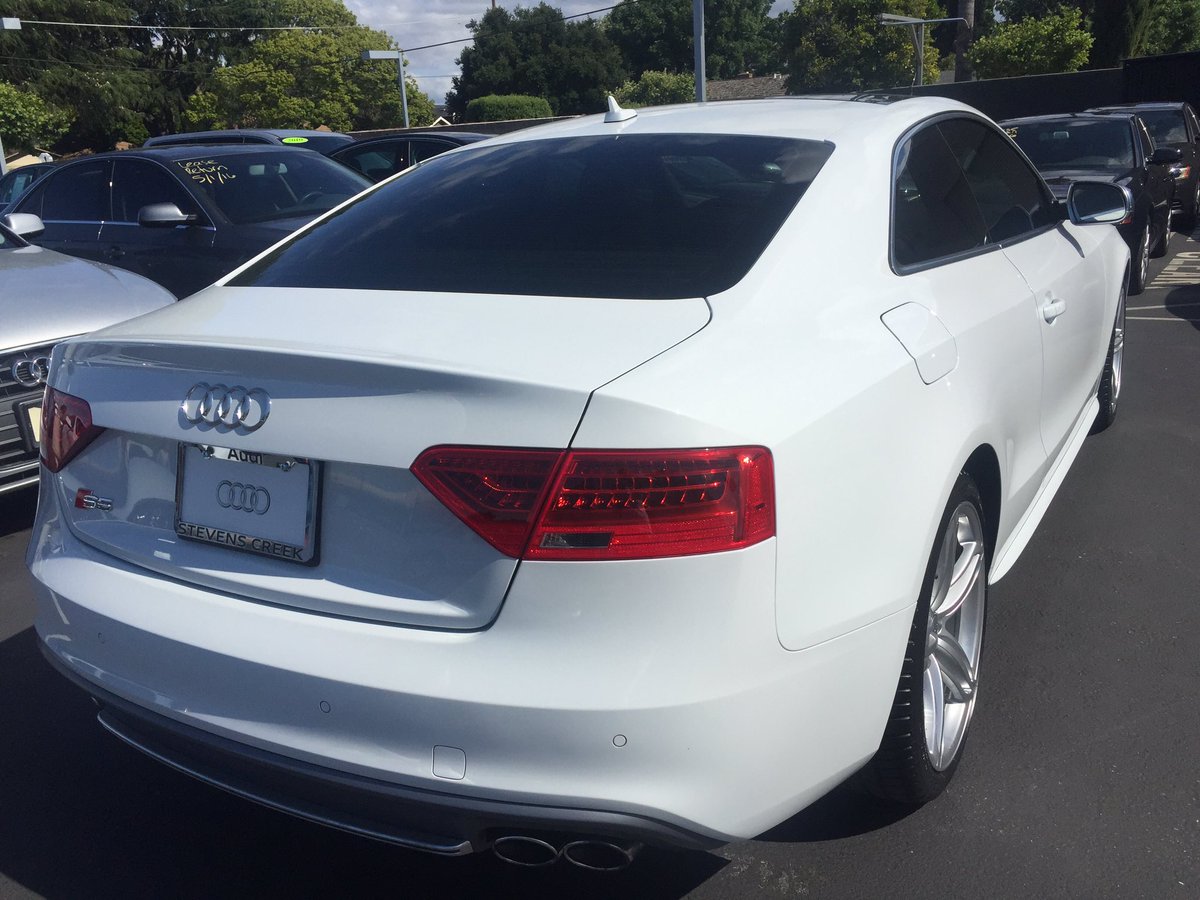 audi__princess's tweet photo. Test drove a manual S5 &amp; S4 yesterday! At #audistevenscreek #audi #audis5 #audis4 https://t.co/EKtN5ZRFxE