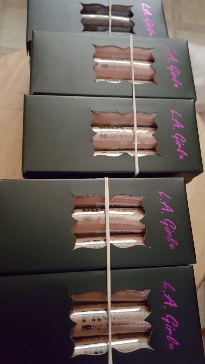 iPinkBeauty's tweet photo. New restock of #lagirl #concealer https://t.co/Nkyuq010II