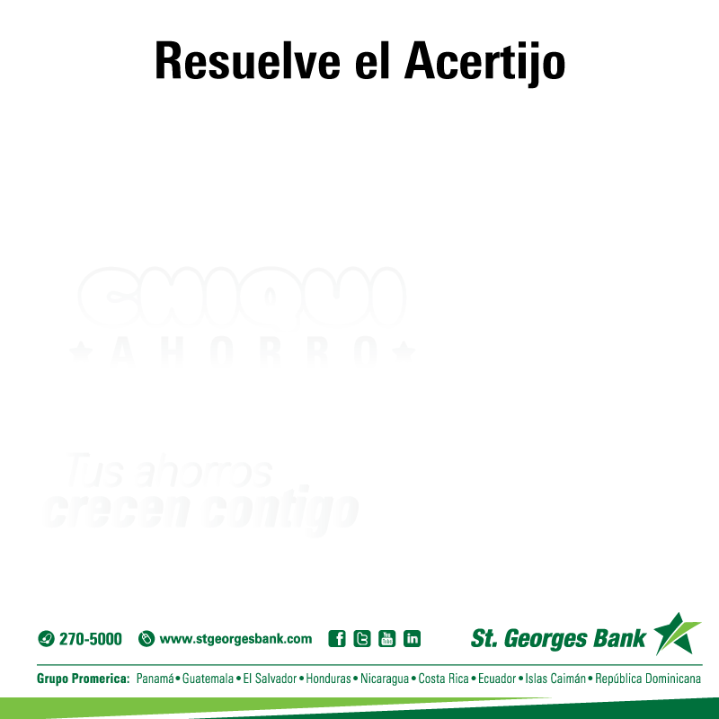 StGeorgesBank's tweet photo. Resuelve el acertijo y gana
Cuál es la cuenta que aparece en la imagen
#StGeorgesBankInvita https://t.co/uailSv3kX3