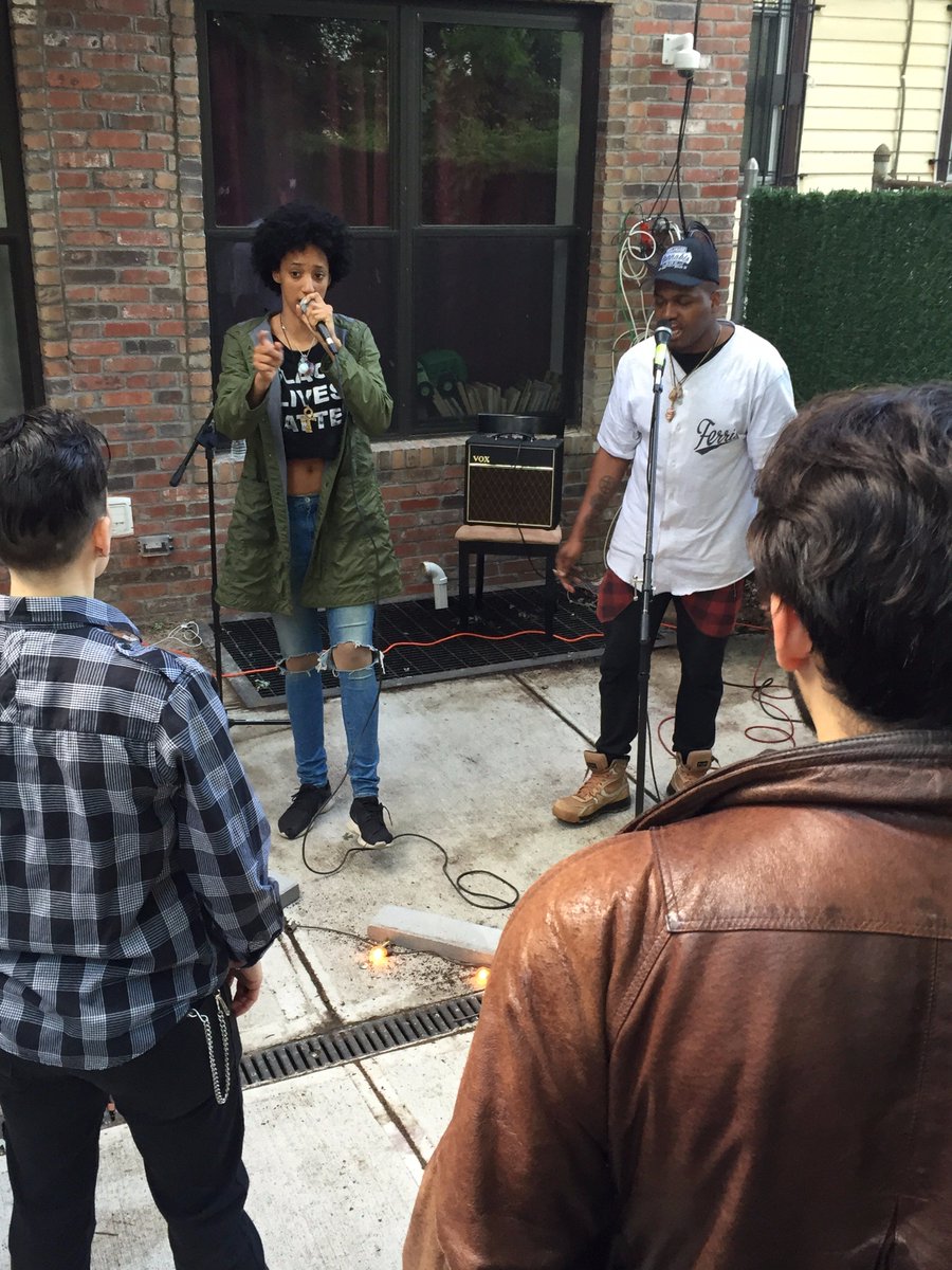 trumpets and freestyle &amp; music from Denver, oh my. #everyspaceisastage