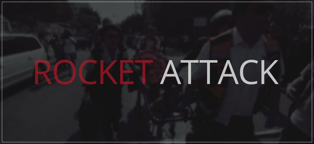 IDF's tweet photo. Moments ago, a rocket was launched from Gaza and landed in an open area in southern Israel. No injuries reported. https://t.co/aInPxgcyLA