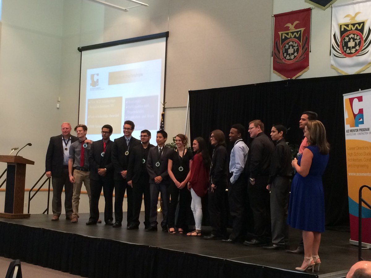 1st Graduating Class of ACE (Architecture, Construction, Engineering) Mentor Group. Congratulations! <a href="/ACEMentorSoNV/">ACE Mentor S. Nevada</a>