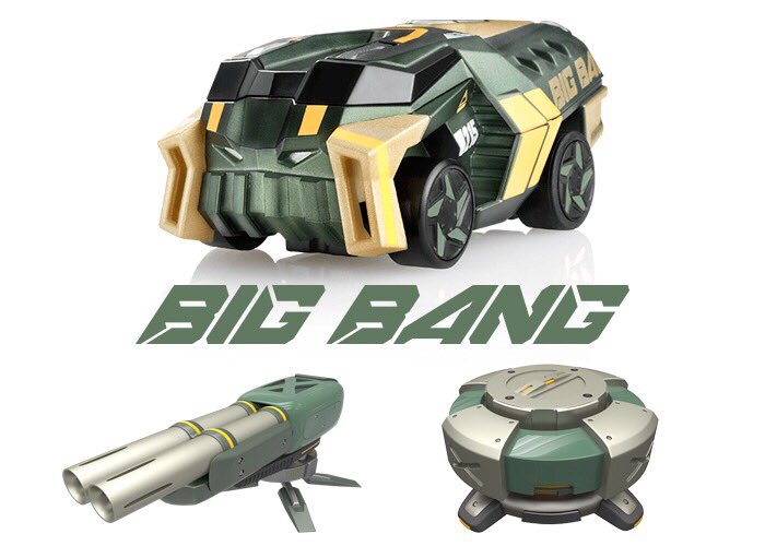 DDL_Robotics's tweet photo. #CommandersChoice: Which would you equip to #BIGBANG to keep opponents off your back? Shotgun BF-83 or Large Mine? https://t.co/zZ64ChmKh4