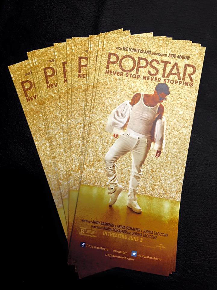 Call 702 834-7055, activate a free 3 day pass &amp; receive free tickets 2 the film Popstar! #ufcgymbluediamond #ufcgym