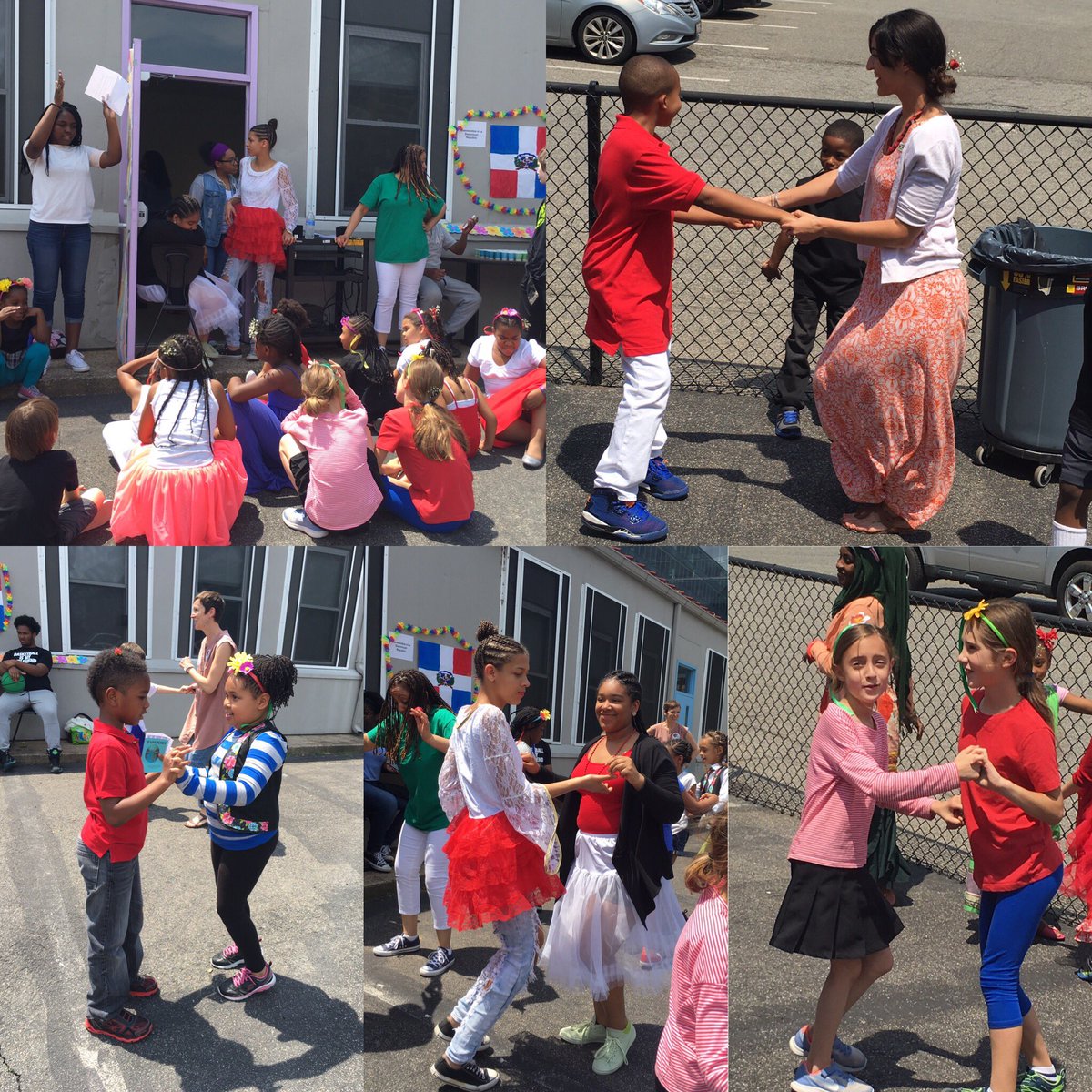 sam2xdc's tweet photo. Junior high @chmldc kids teaching younger students all about Dominican Republic & meringue! #thisismontessori https://t.co/3ioCNWKXlj