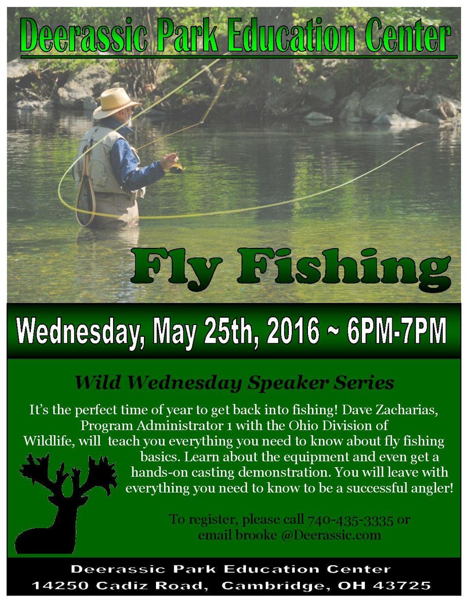Free Wild Wednesday seminar tonight at 6pm. Stop by to learn fly fishing basics!