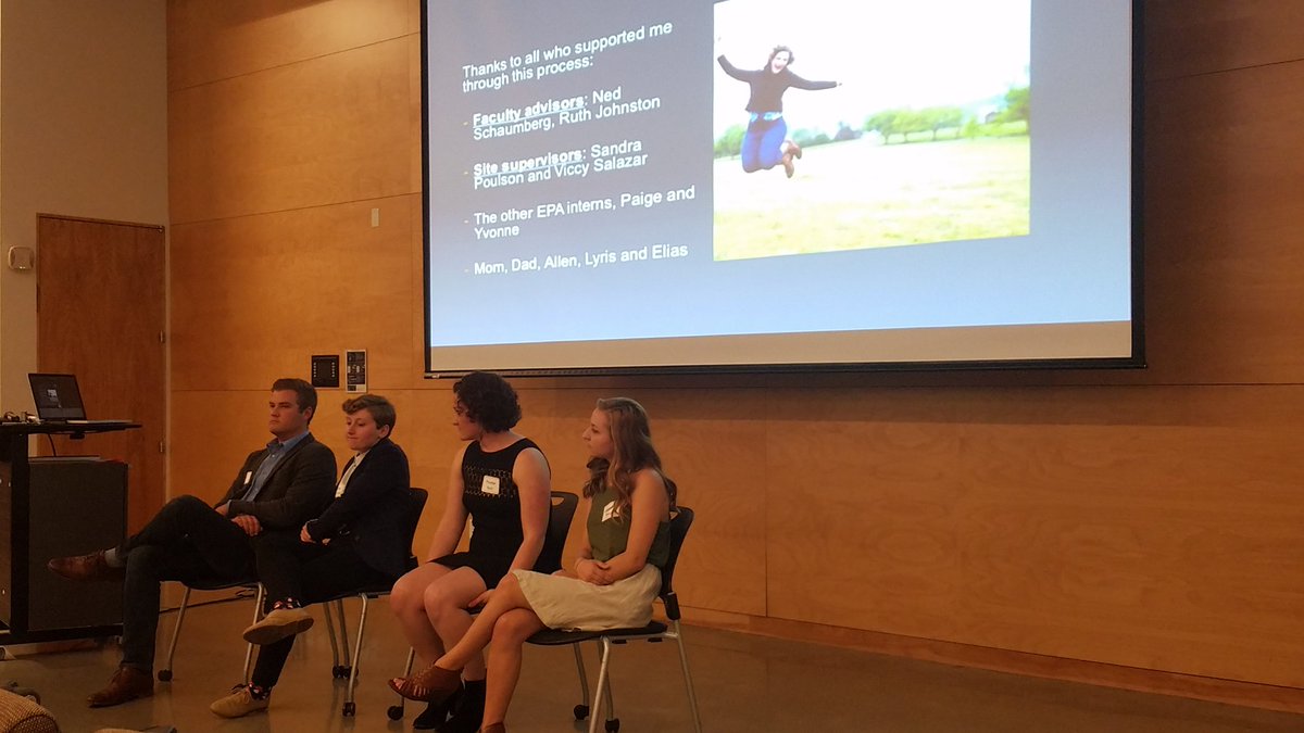 SeamusmpKelly's tweet photo. Time to get our questions answered from the sustainability group of presenters. #GrillThem @POEcap https://t.co/rwlJo2AFvK