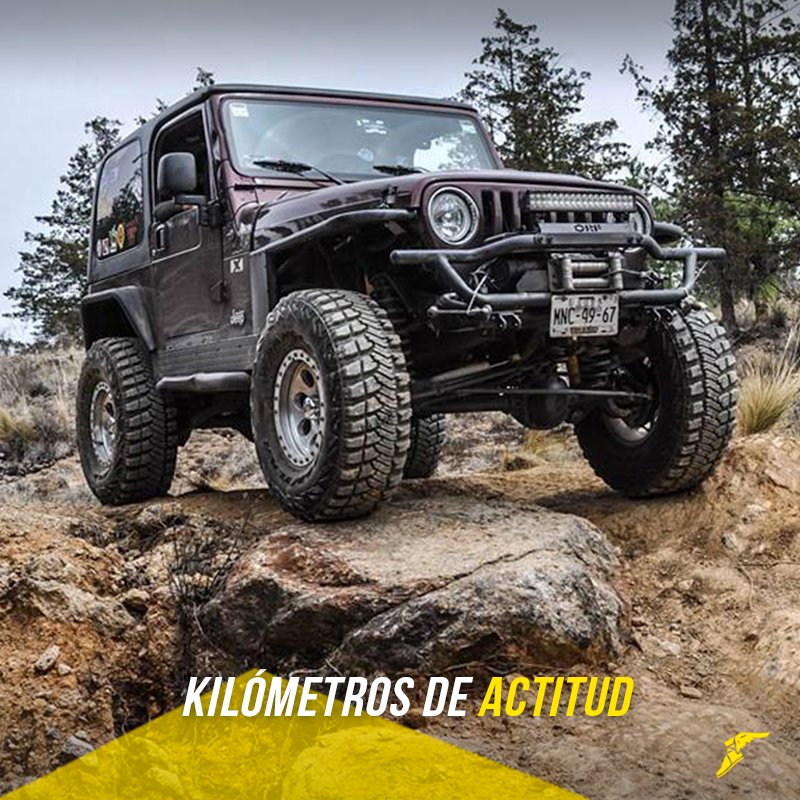 GoodyearMx's tweet photo. Así luce la #ActitudGoodyear este fin de semana de Luis Manuel Osorio! #Weekend #Jeep #Outroad https://t.co/mjOuKRXrf3