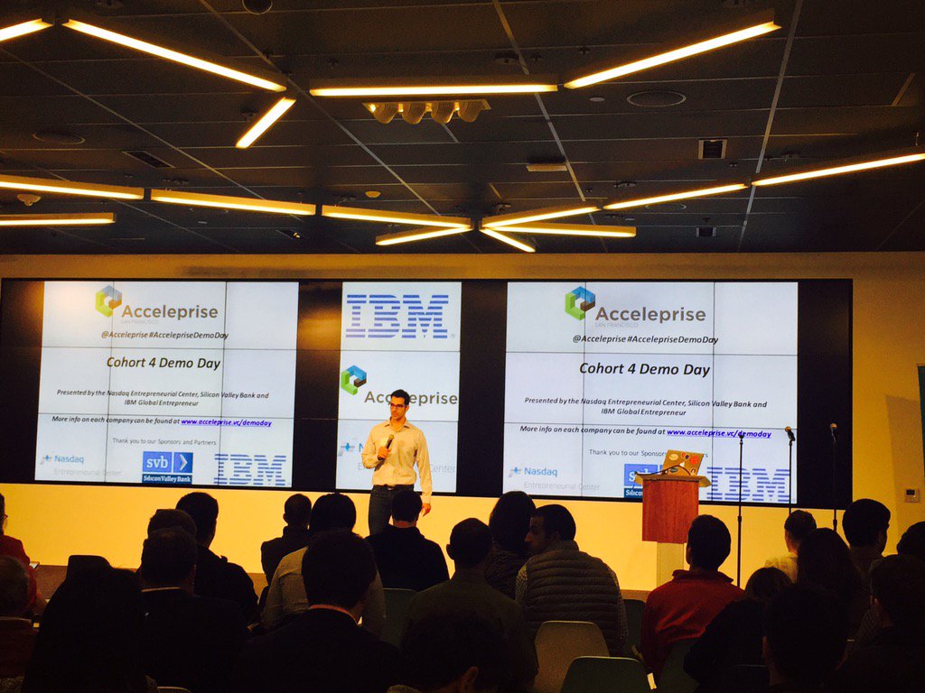 HillaryTyree's tweet photo. Here we go @Acceleprise Cohort 4 Demo #acceleprisedemoday #svbatwework https://t.co/Jp0XppSdvw