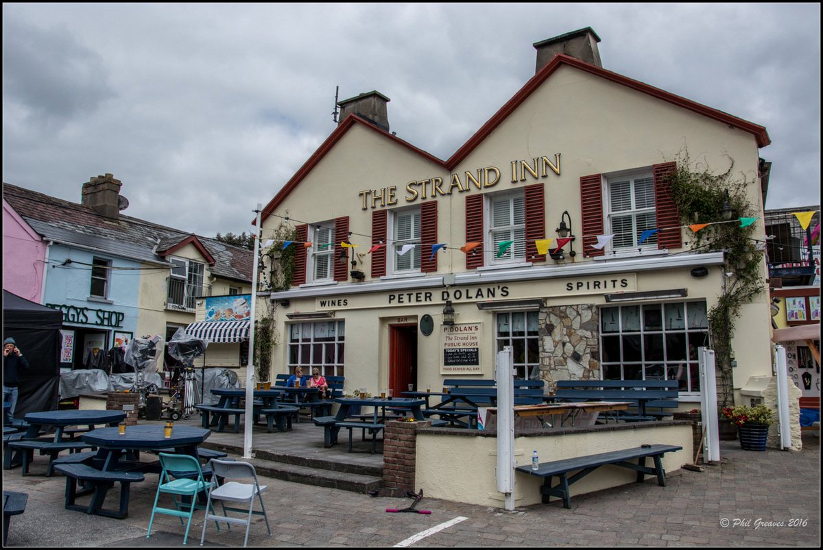 PhilipGreaves3's tweet photo. And cut!! Lunch break during filming of #Redwater @thestrandinn https://t.co/SWJch7BjUH