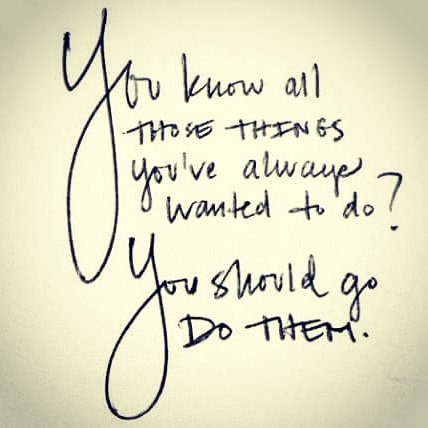 sduncandrums's tweet photo. Word. #OneLife #GoLiveIt #WeOnlyRegretWhatWeDontDo https://t.co/cpDKPvfd7r
