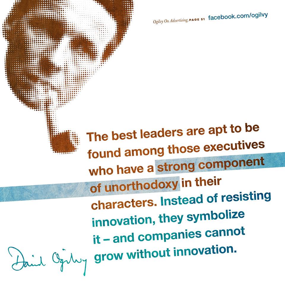 Ogilvy's tweet photo. Your Friday Ogilvyism #DavidOgilvy https://t.co/GSc4qhSDTB