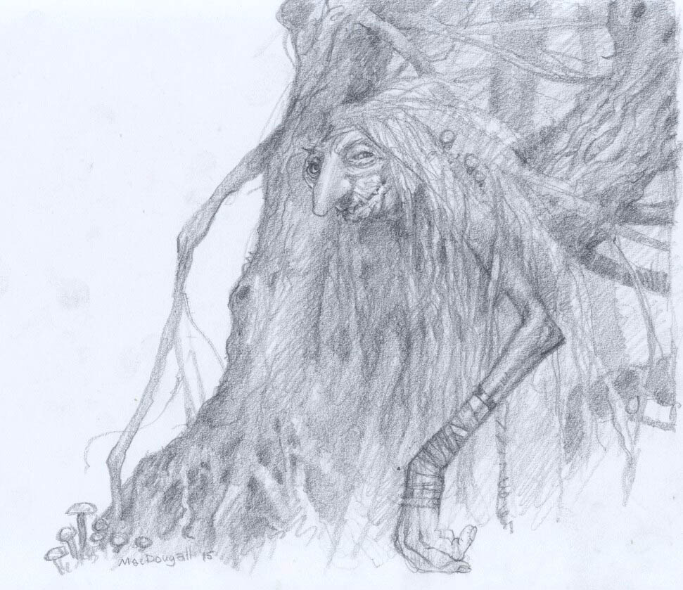 Sketchbook - Witch and Troll. 