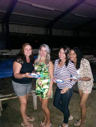 Noite maravilhosa com  elas