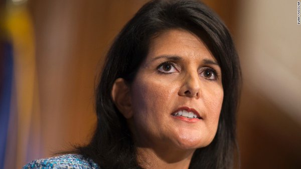 CNN's tweet photo. South Carolina Gov. Nikki Haley signs a law banning abortions at 20 weeks https://t.co/cc7NS88Thy https://t.co/jPyCZEQX3F