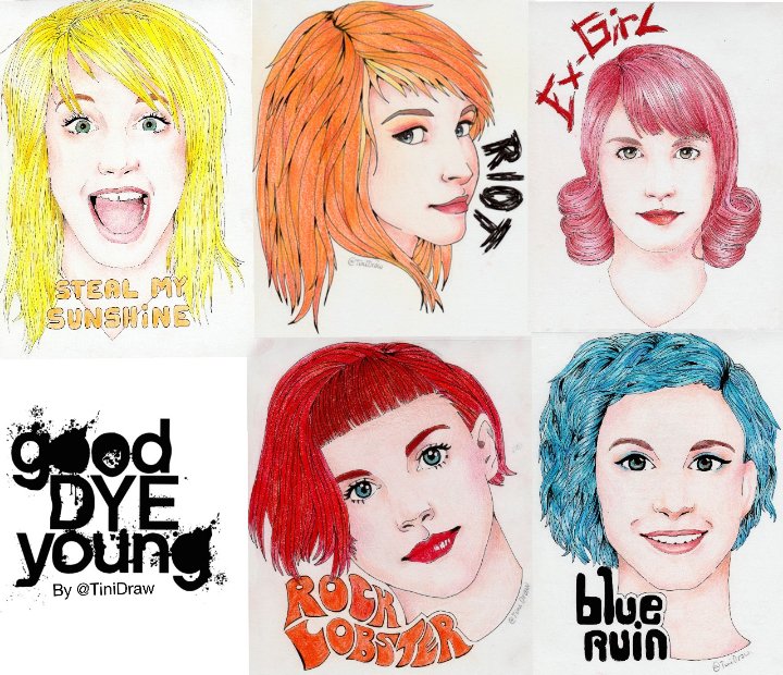 TiniDraw's tweet image. All the @gooddyeyoung colors!✏ Made with color pencils and a lot of love😊❤ @yelyahwilliams I hope you'll like it🌟