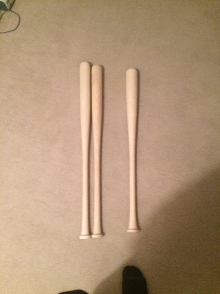 CsquaredBats's tweet photo. 3 new pieces of lumber ready for summer. PITCHERS and COACHES, we now have fungos available. #AnyColor #AnyDesign https://t.co/wYFL2W878o