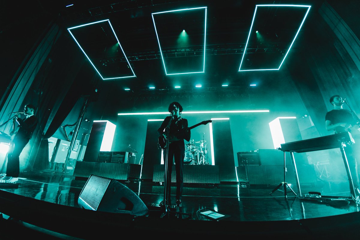 Interscope's tweet photo. .@The1975 Live in Columbus. Photos by @ashleyophoto. https://t.co/8ccnvAQTyC