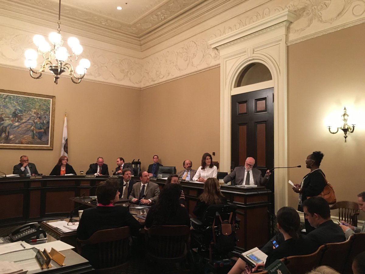 UDW #caregivers &amp; #homecare clients advocated for an audit of CA’s broken IHSS timesheet system today at the Capitol