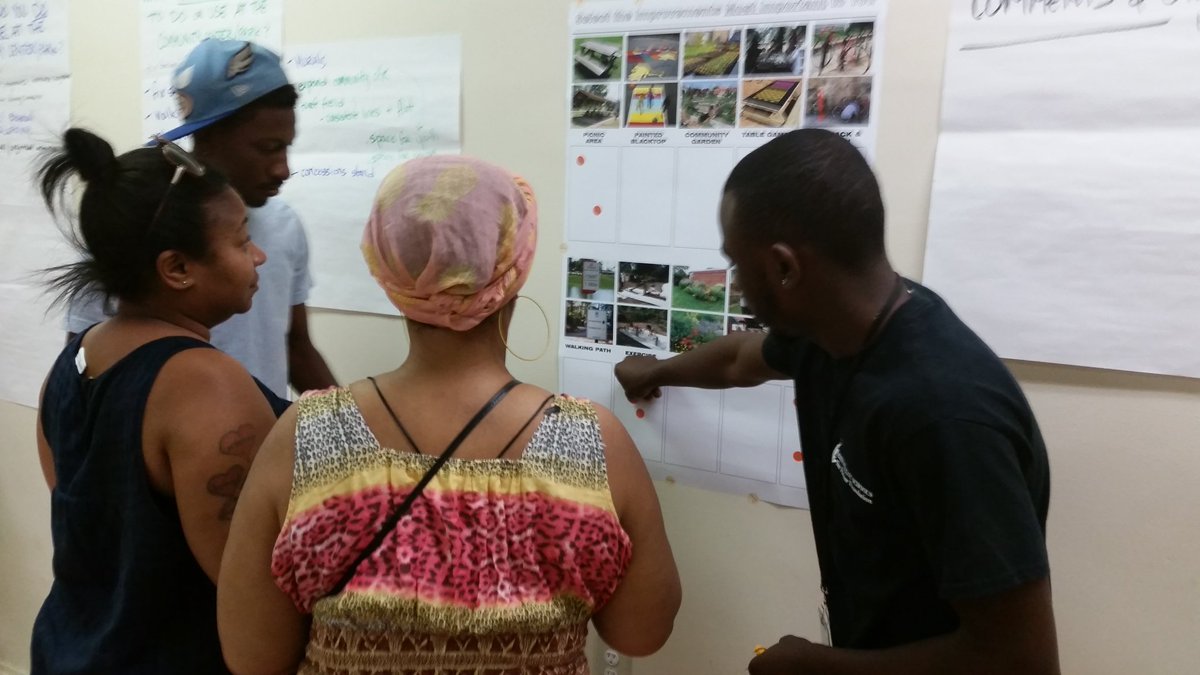 DC_Housing's tweet photo. Listening to the #BenningTerrace community come up with possible improvements from @dcbia this fall. #CommunityBuild https://t.co/x3icMWDjnX