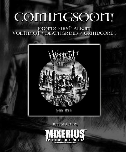 Akan Segera hadir Promo Album dari <a href="/VoltIdiot/">Nini</a> DeathGrind / Grindcore from West Jakarta! \m/
