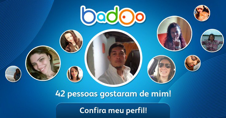 Conviva com Juarez e outras novas pessoas bem divertidas pertinho de você quando entrar no Badoo!