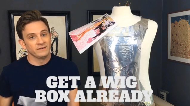 tomlenk's tweet image. GET A WIG BOX ALREADY. #LenkLewkForLess