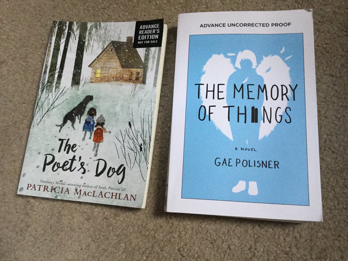 kbport714's tweet photo. Thank you @dylanteut for these books. @gaepol Can't wait to read these. #memoryofthings #thepoetsdog https://t.co/J4cjWLwipN