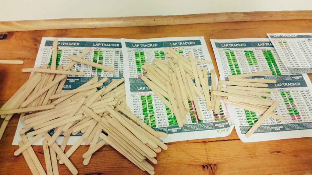 BattyPress's tweet image. Sometimes, the counter explodes! @UVParksandRec @MarathonKids #happychaos #marathonkids #tymortrailblazers #uvpr